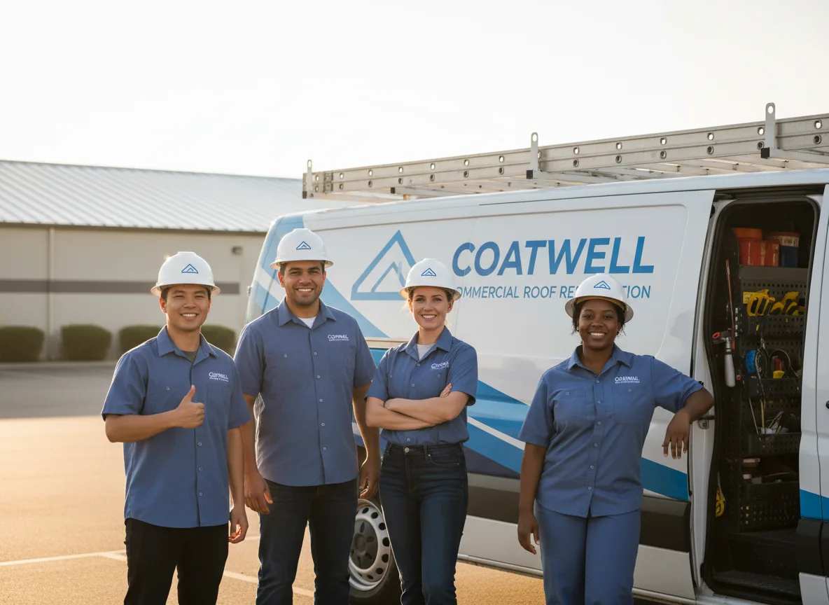 Commercial roof coating company in Powell, WY